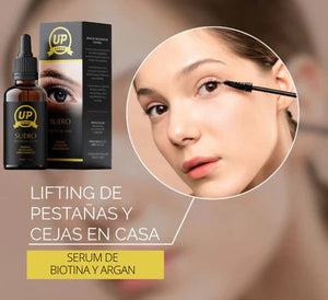 SERUM UP PRO Alargador de pestañas y cejas + Rizador de pestañas eléctrico gratis
